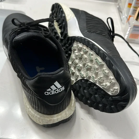 adidas gazelle silver green womens adidas Men Codechaos 25 Spikeless Golf Shoes Collegiate Navy/Cloud White/Better Scarlet / 9.5